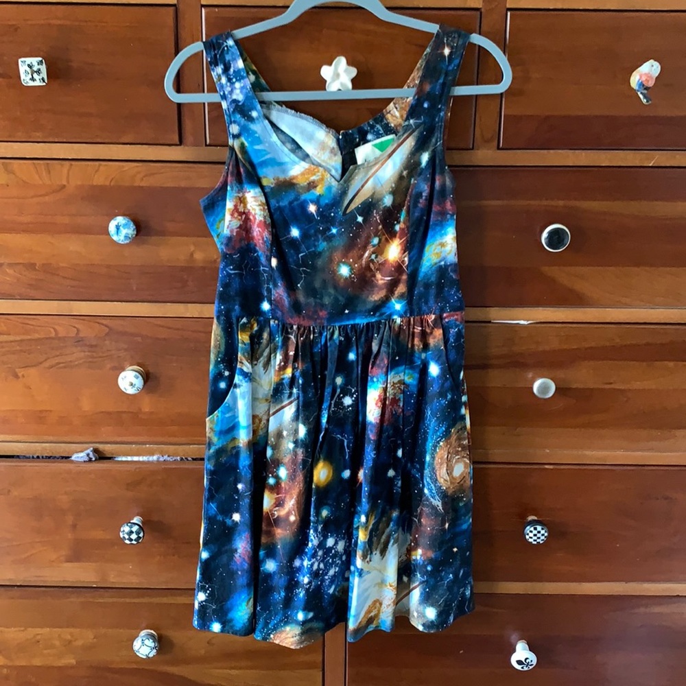 Beautiful galaxy dress